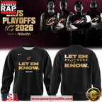 Cleveland Cavaliers 2026 Playoffs Let Em Know Limited Edition Hoodie T-Shirt