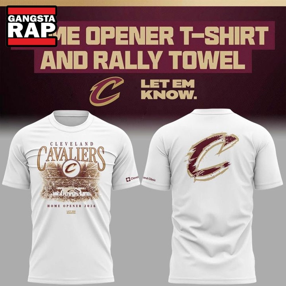 Cleveland Cavaliers Home Opener 2026 T Shirt