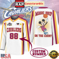 Cleveland Cavaliers Premium NBA Magic Drip Long Jersey Shirt