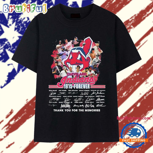 Cleveland Guardians 1915-Forever Thank You For The Memories Signatures T Shirt