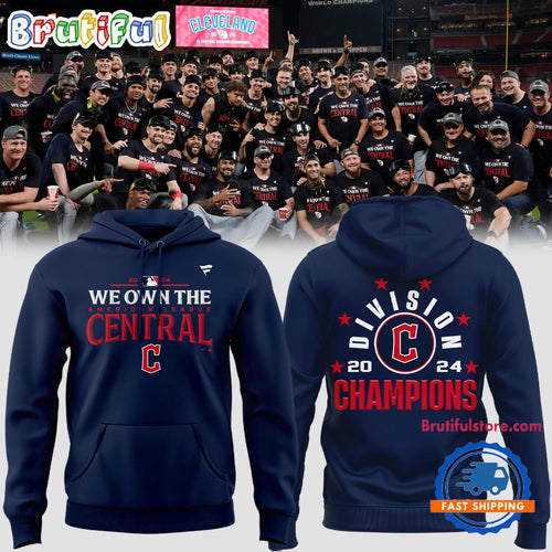 Cleveland Guardians 2024 We Own The American League Central Champions 3D Shirt
