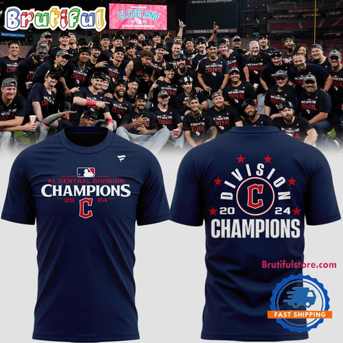 Cleveland Guardians AL Central Champs 2024 T Shirt