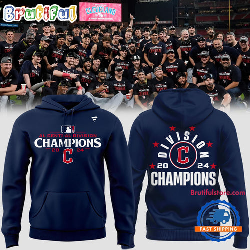 Cleveland Guardians American League Central Champions 2024 Hoodie Shirt