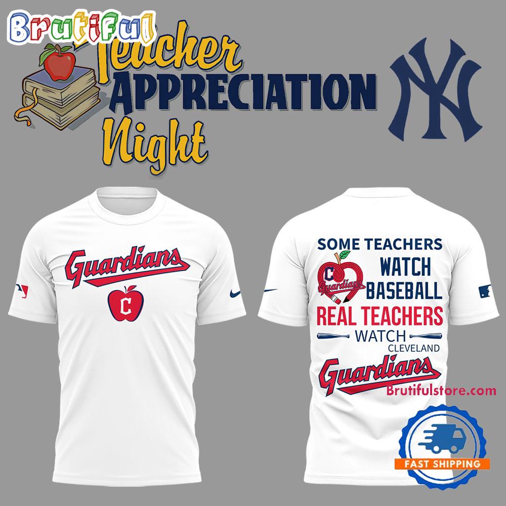 Cleveland Guardians Baseball Teacher Appreciation Night 3D Shirt