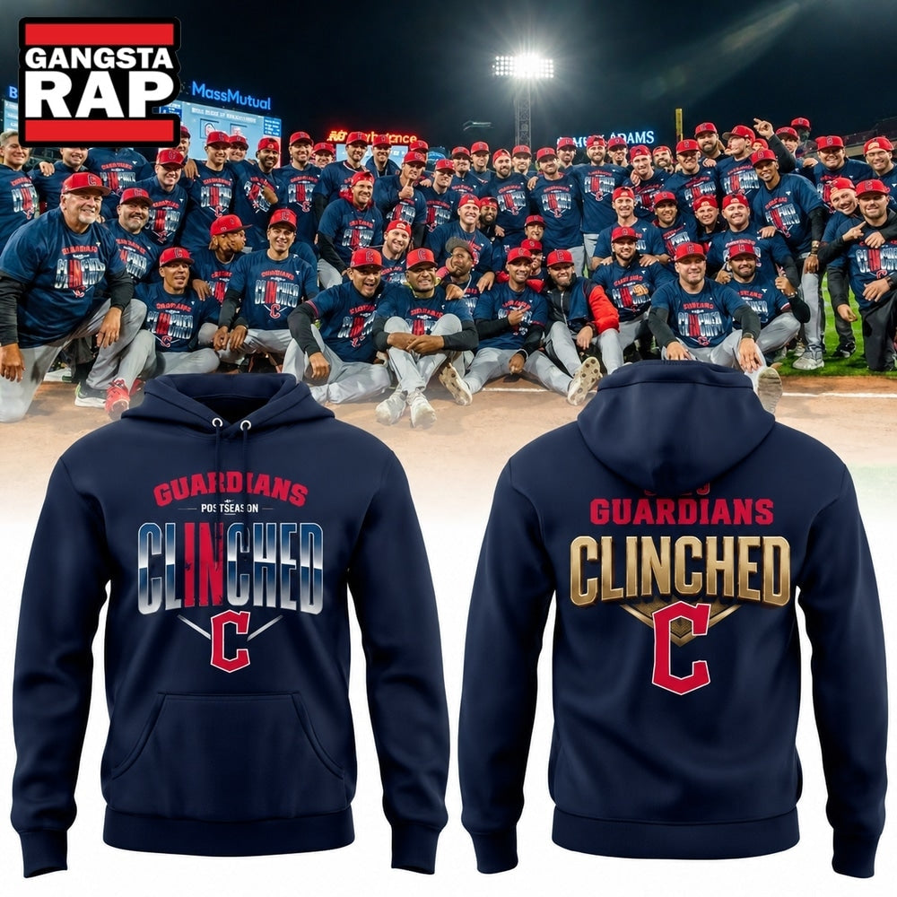 Cleveland Guardians Postseason Clinched 2026 Hoodie
