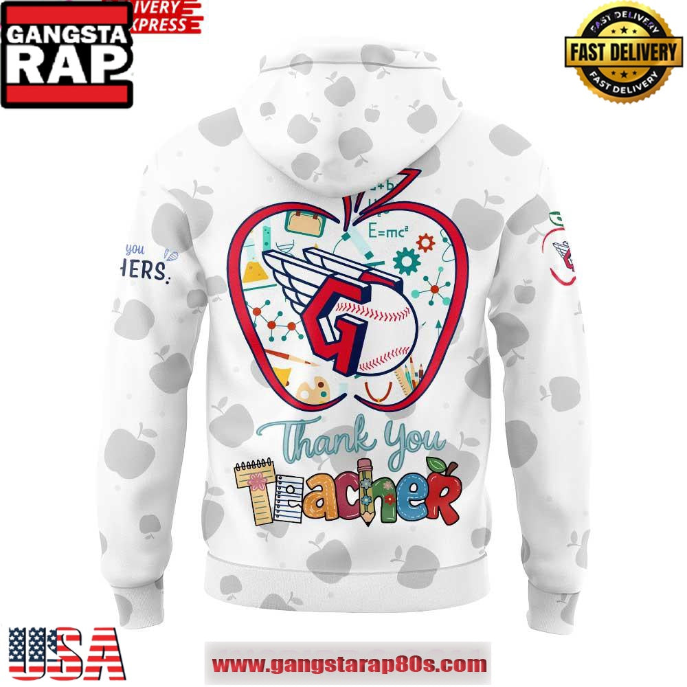 Cleveland Guardians Teacher Appreciation Night 2025 Unisex Hoodie