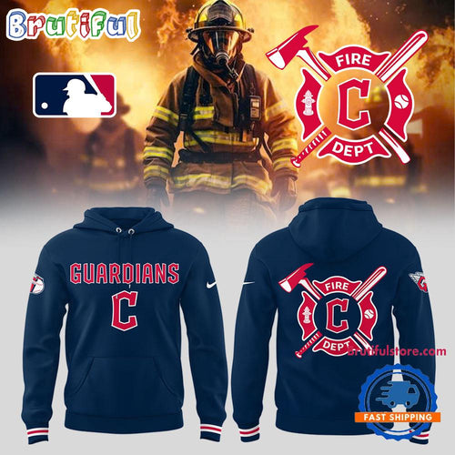Cleveland Guardians x Firefighter Appreciation Night New Hoodie Shirt