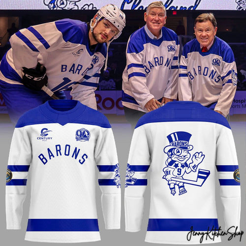 Cleveland Monsters Barons Night 2025 Hockey Jersey