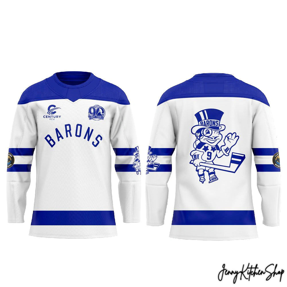 Cleveland Monsters Barons Night 2025 Hockey Jersey