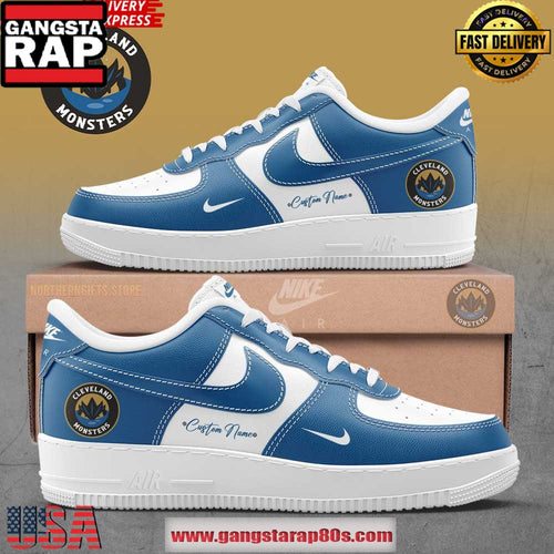 Cleveland Monsters Special Air Force 1 Running Sneakers Shoes