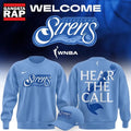 Cleveland Sirens 2028 WNBA Hear The Call Sweatshirt . Trending 3D Shirt