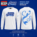 Cleveland Sirens 2028 WNBA Primary Logo Long Sleeve Shirt . Trending 3D Shirt