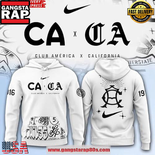 Club América x California 2025 Limited Nike Unisex Hoodie