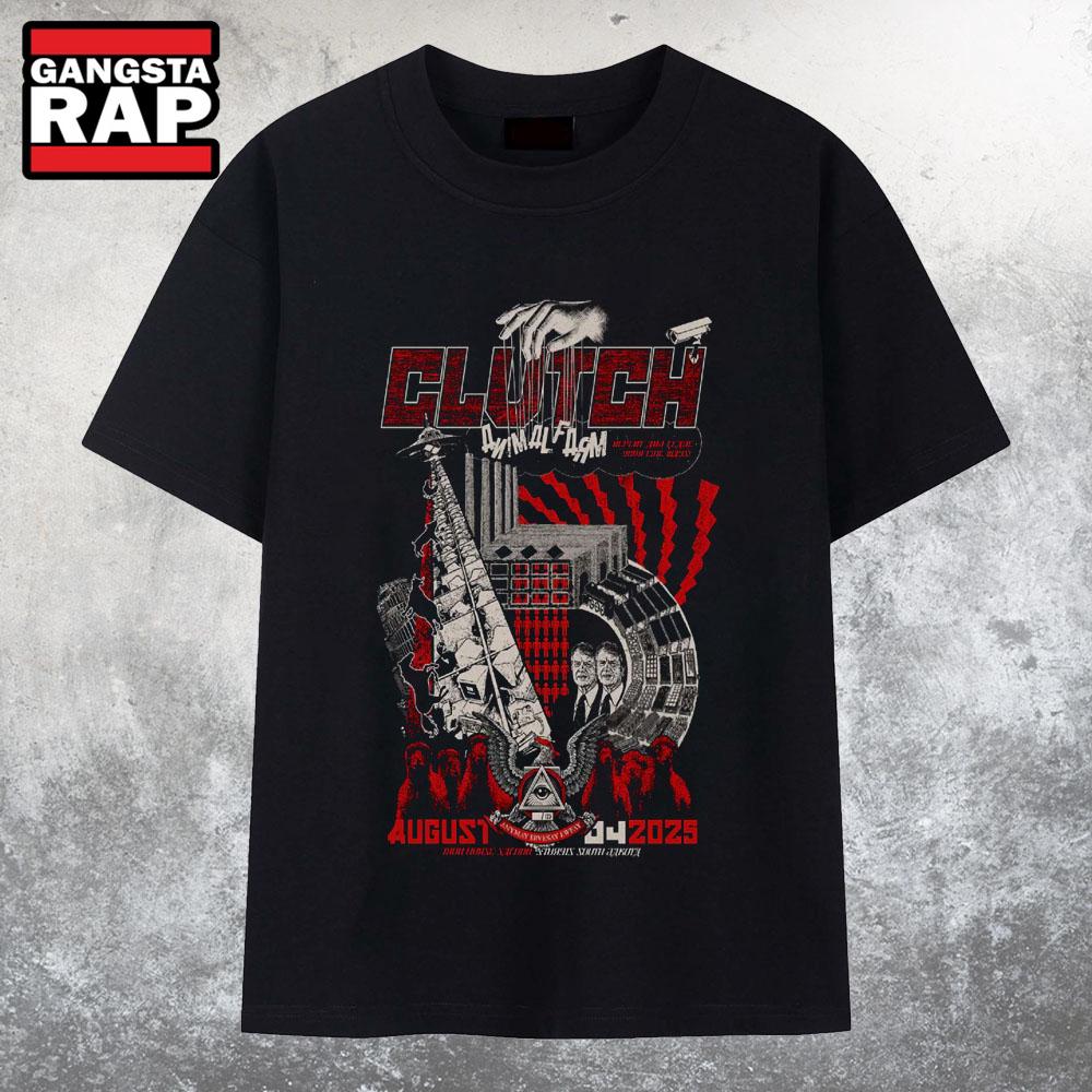 Clutch Sturgis Tour On Aug 4 2025 T Shirt
