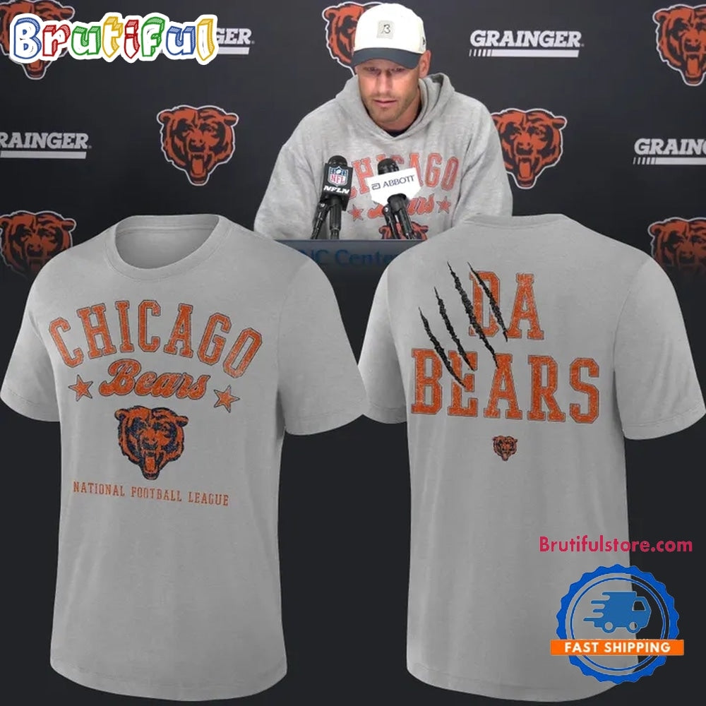Coach Johnson Chicago Bears 2026 NFL New Design Hoodie T-Shirt