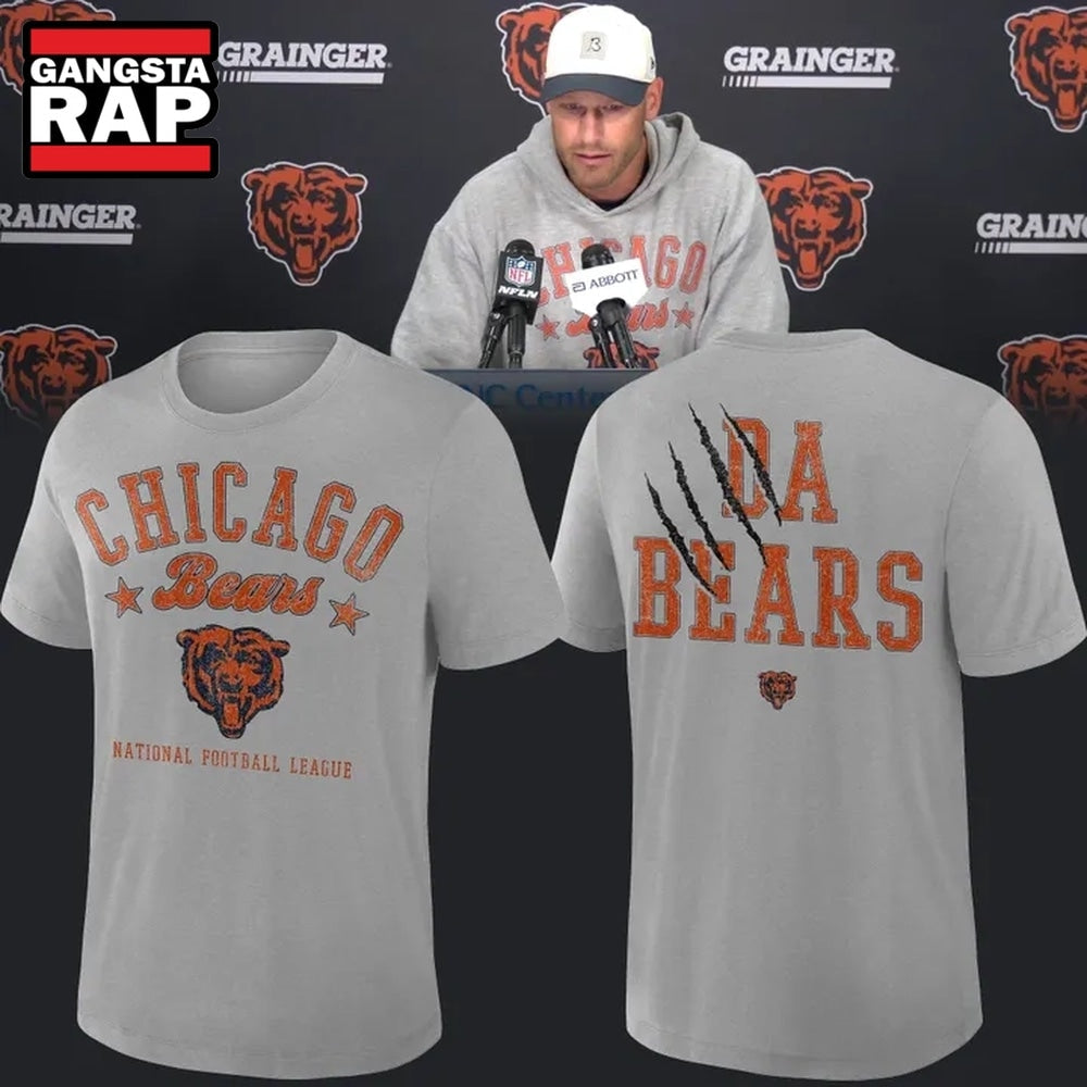 Coach Johnson Chicago Bears 2026 NFL New Design Hoodie T-Shirt