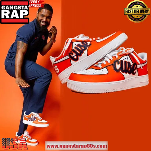 Coach Nick Williams Cuse Limited Air Force 1 Sneakers Shoes
