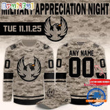 Coachella Valley Firebirds Military Appreciation Night 2025 Hockey Jersey