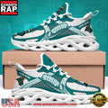 Coastal Carolina Chanticleers Custom Name Clunky Sneaker Max Soul Shoes