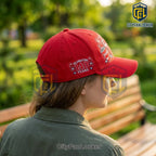 Coca-Cola 140th Anniversary Red Baseball Cap