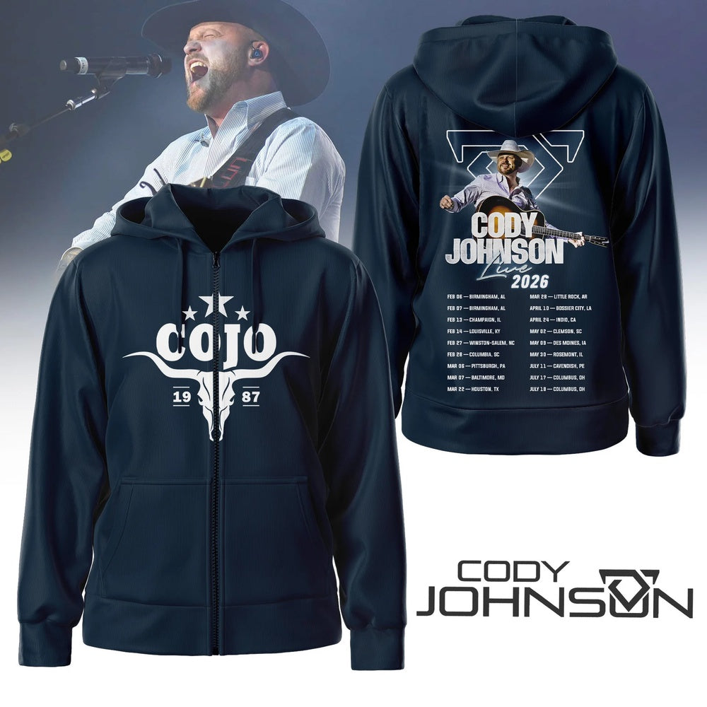Cody Johnson Live 2026 Special New Unisex Hoodie Shirt