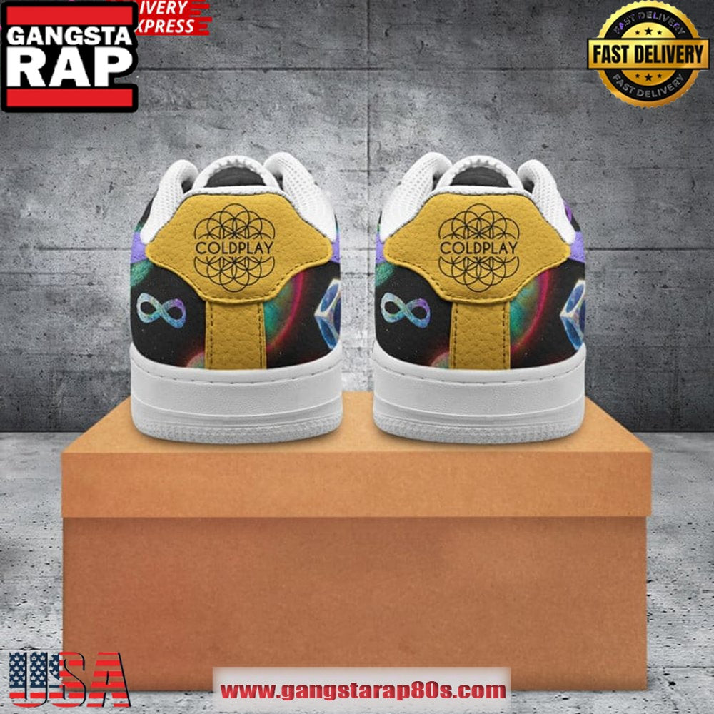 Coldplay Dreams Limited Edition Air Force 1 Sneakers Shoes