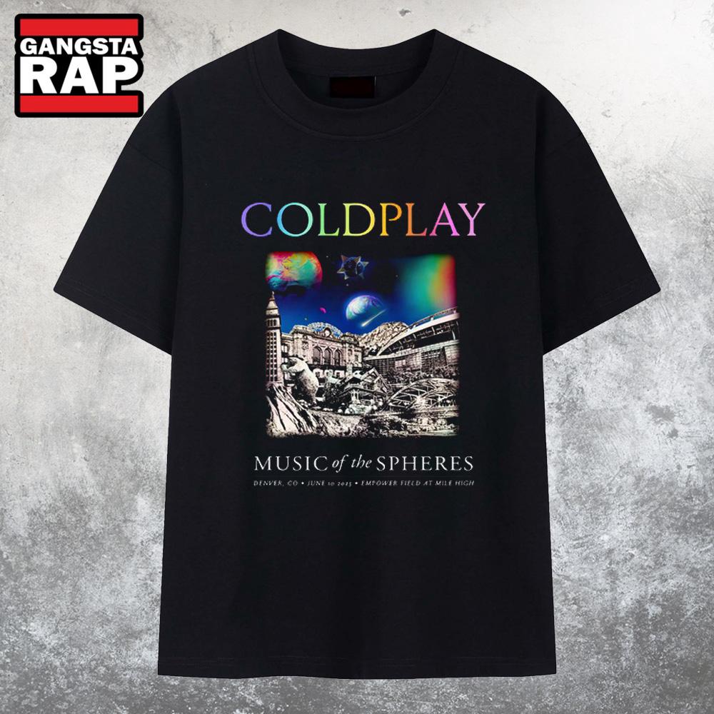 Coldplay Jul 22 2025 In Nashville TN T Shirt
