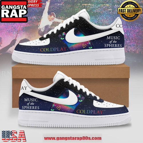 Coldplay Music Of The Spheres Special Edition Air Force 1 Running Sneakers Shoes