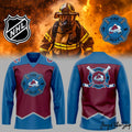 Colorado Avalanche Firefighter Appreciation 2025 Hockey Jersey