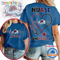 Colorado Avalanche NHL Nurse Appreciation Juneteenth Unisex 3D Shirt