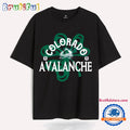 Colorado Avalanche St Patricks Day Richmond Shamrock T Shirt