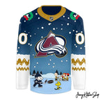 Colorado Avalanche x Peanuts Snow 2025 Hockey Jersey