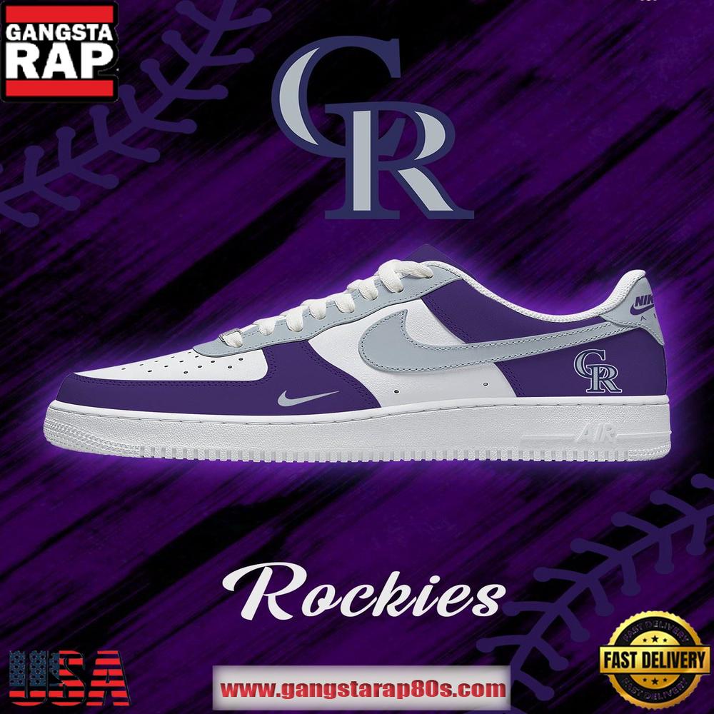 Colorado Baseball Nike Air Force 1 Sneakers Shoes