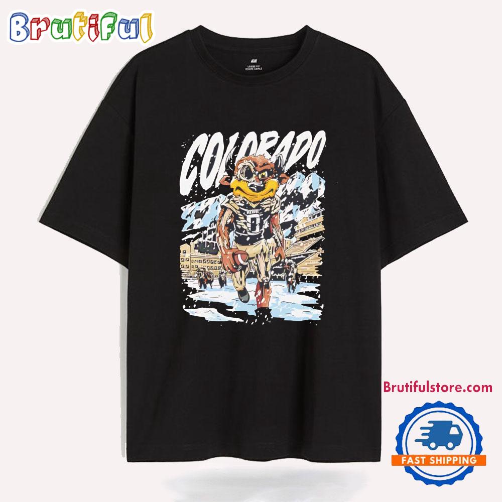Colorado Buffaloes Football Graphic Mascot T Shirt