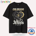 Colorado Buffaloes Football In My Veins Jesus In My Heart T Shirt