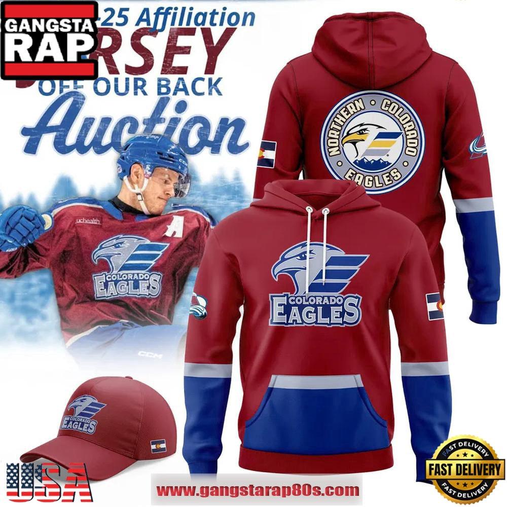 Colorado Eagles Throwback Special Hoodie Shirt