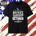Colorado Rockies 2026 MLB Playoffs Survived October T Shirt