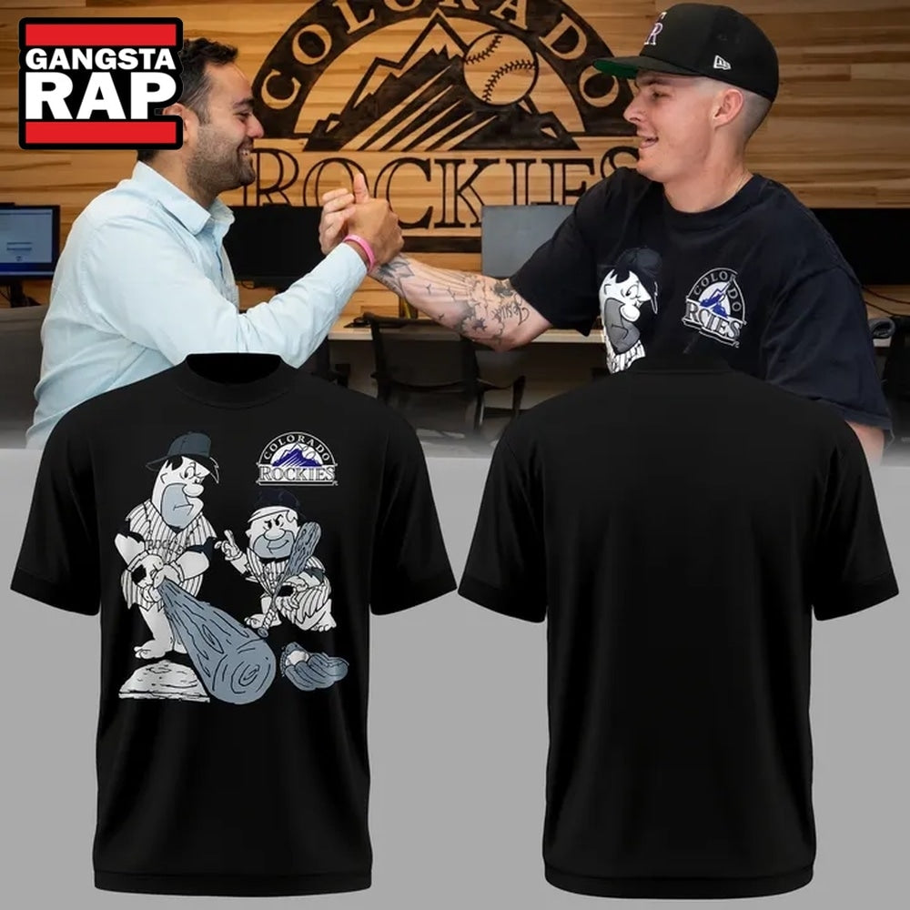 Colorado Rockies x The Flintstones 2026 T Shirt , Music Trend Shirt