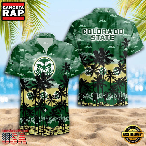 Colorado State Rams Style Hot Summer Aloha Hawaiian Shirt
