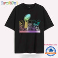 Colorfull Super Bowl Lix Trophy Logo T Shirt