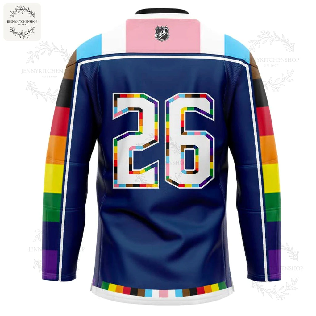 Columbus Blue Jackets Pride Month 2026 Hockey Jersey