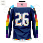 Columbus Blue Jackets Pride Month 2026 Hockey Jersey