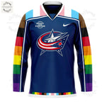 Columbus Blue Jackets Pride Month 2026 Hockey Jersey