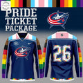 Columbus Blue Jackets Pride Month 2026 Hockey Jersey