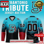 Columbus River Dragons Pietrantonio Tribute Special Custom Hockey Jersey