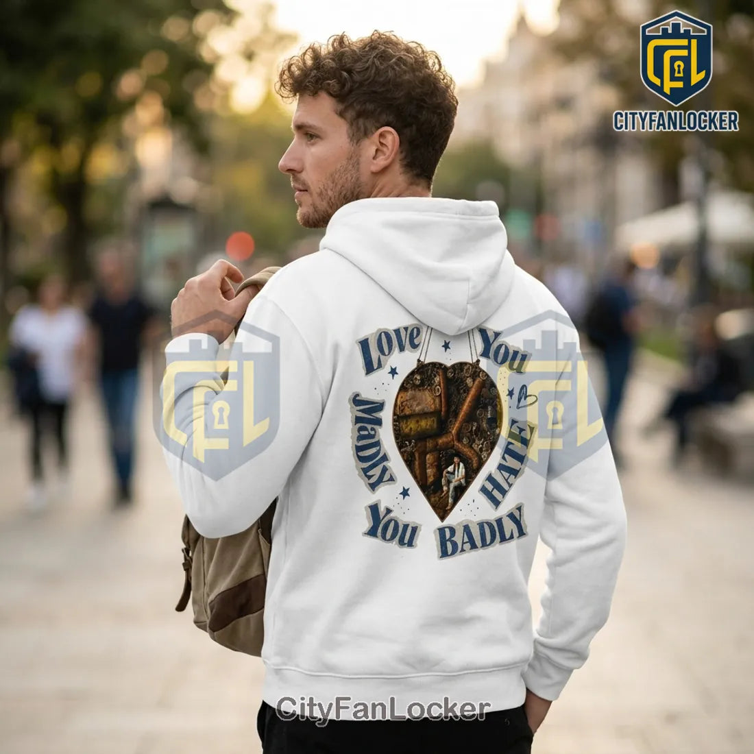 Conflicted Love Hate Steampunk Heart World Tour 2026 Hoodie