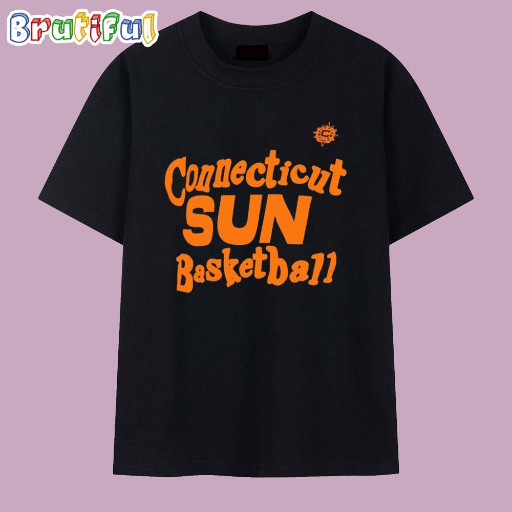Connecticut Sun Basketball Wordmark T Shirt