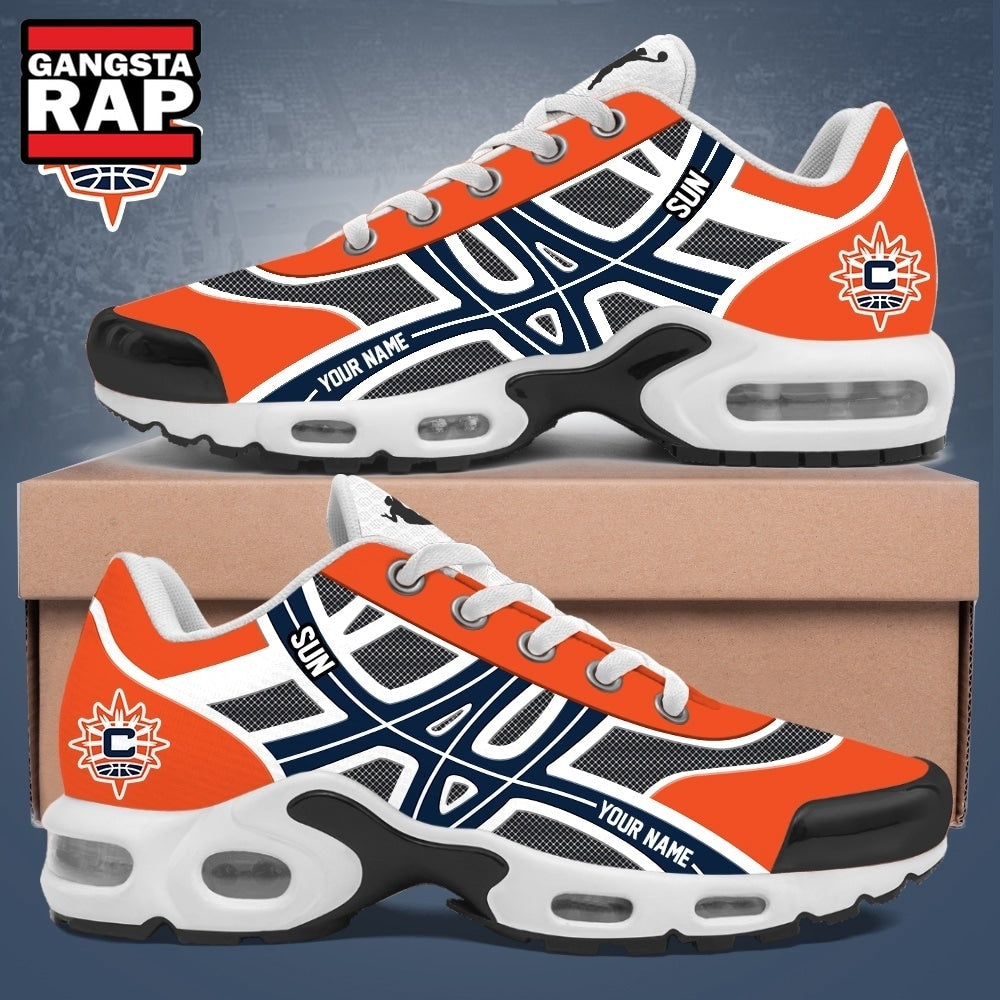 Connecticut Sun WNBA 2026 Personalized Air Max Plus Shoes Sneakers