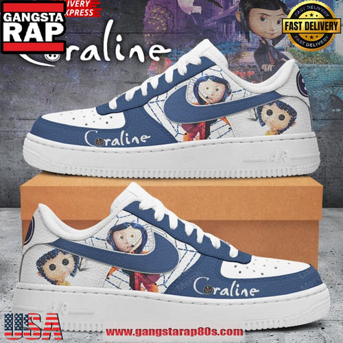 Coraline 2025 Limited Edition Air Force 1 Sneakers Shoes