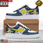 Coraline Be Wise Be Brave Be Tricky Air Force 1 Running Sneakers Shoes